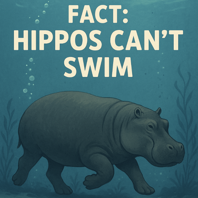 Why Hippos Gallop Underwater