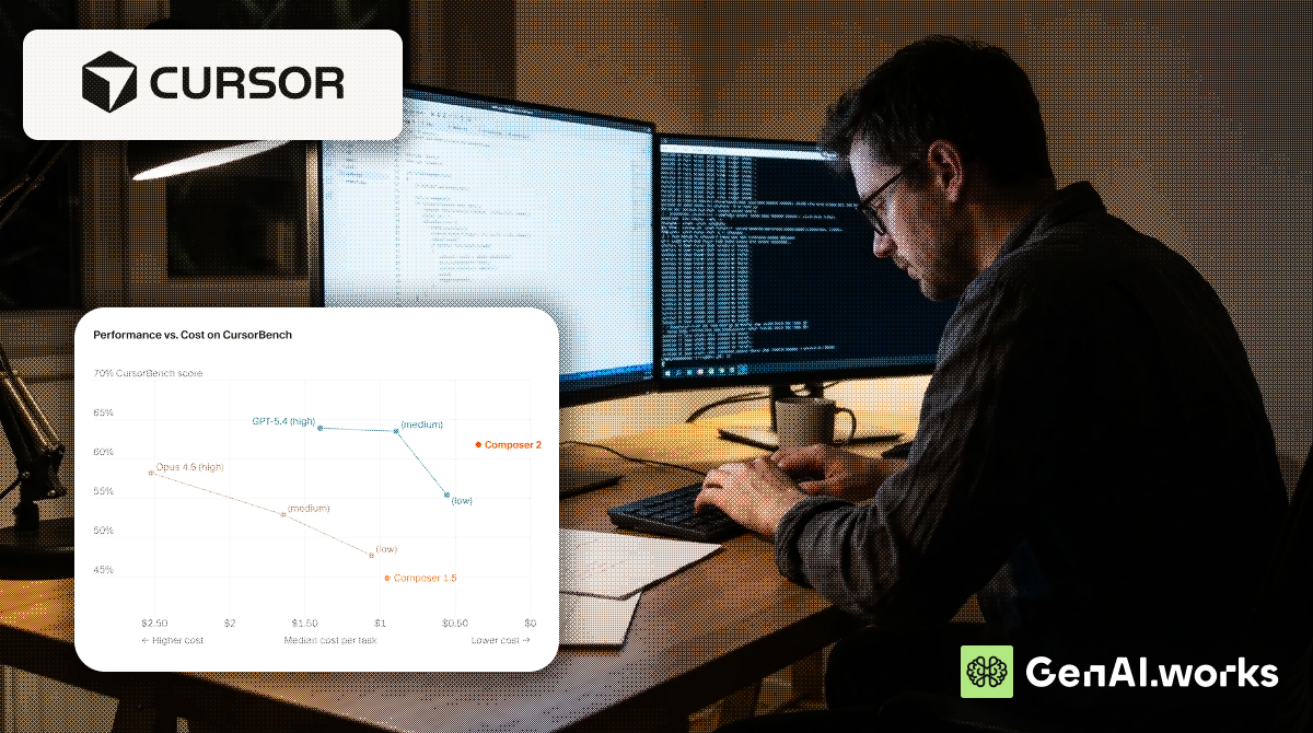 Cursor's New Model Beats Claude and Costs 86% Less