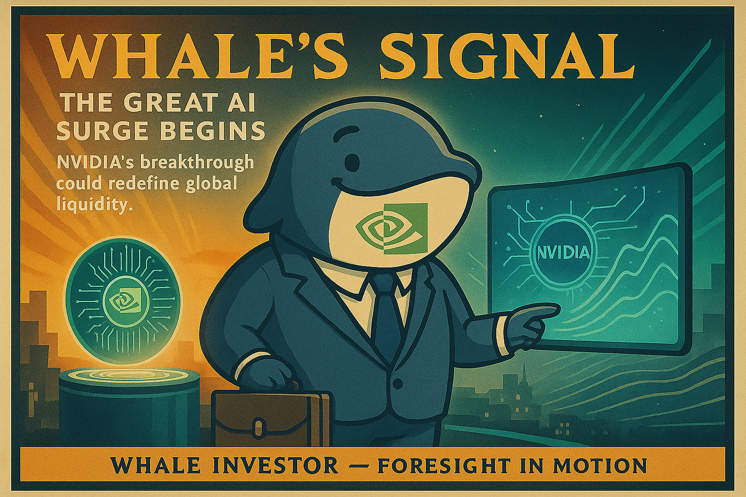 Whale’s Signal: NVIDIA’s Next Move Could Reshape the AI Ocean