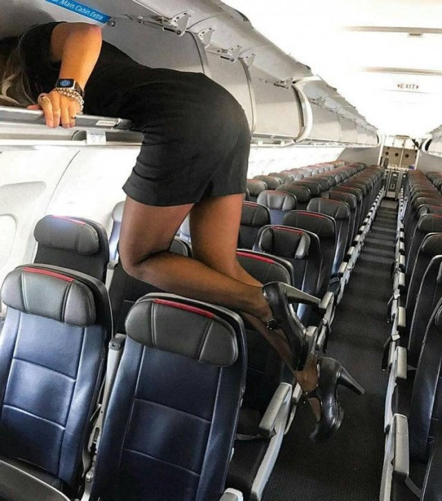 Why Do Flight Attendants Sit on Their Hands During Takeoff?