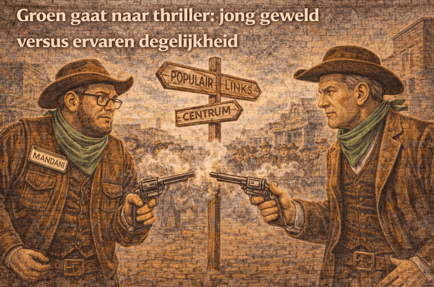 “Hoofd versus hart” in de coulissen van de race bij Groen: vrees voor jeugdig enthousiasme Horch duwt partij richting Vanden Berghe: 