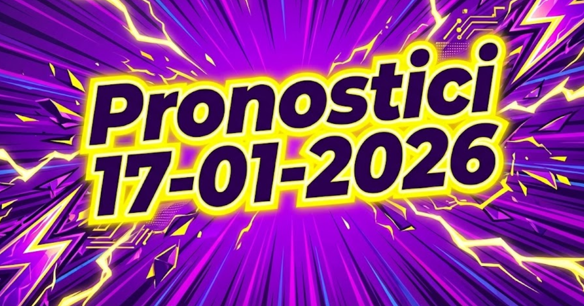 Pronostici calcio 17 gennaio 2025