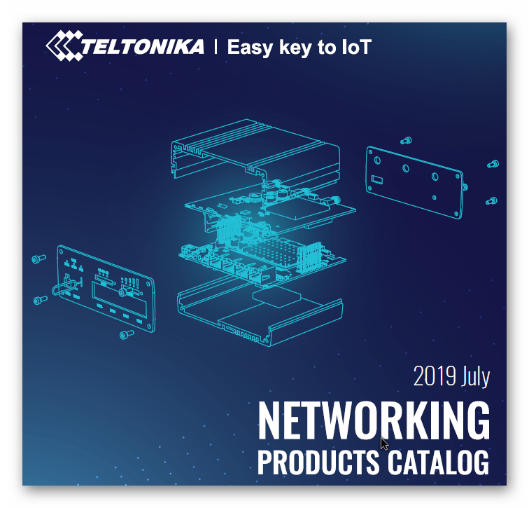 Catálogo de soluciones Networking de Teltonika