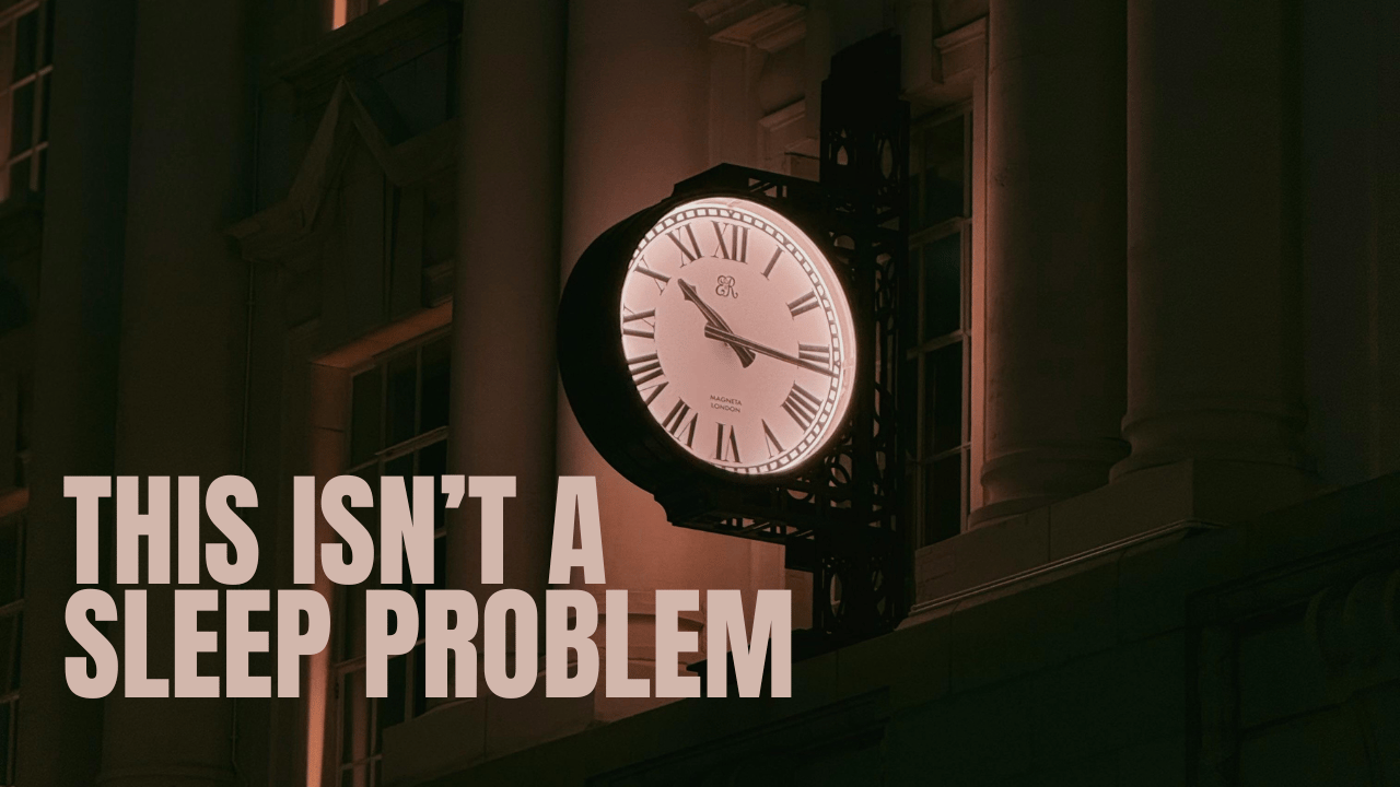 Why You Keep Waking Up at 3am