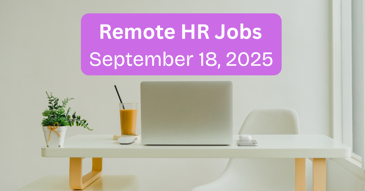 Remote HR Roles of the Week