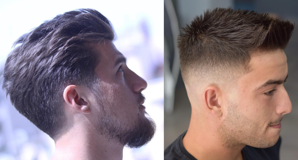 Men's Taper vs. Fade Haircut