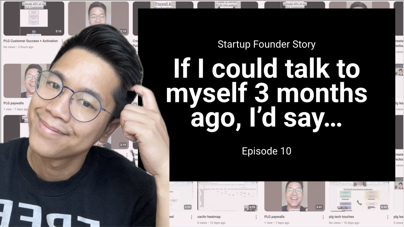 What I’d Tell Myself 3 Months Ago