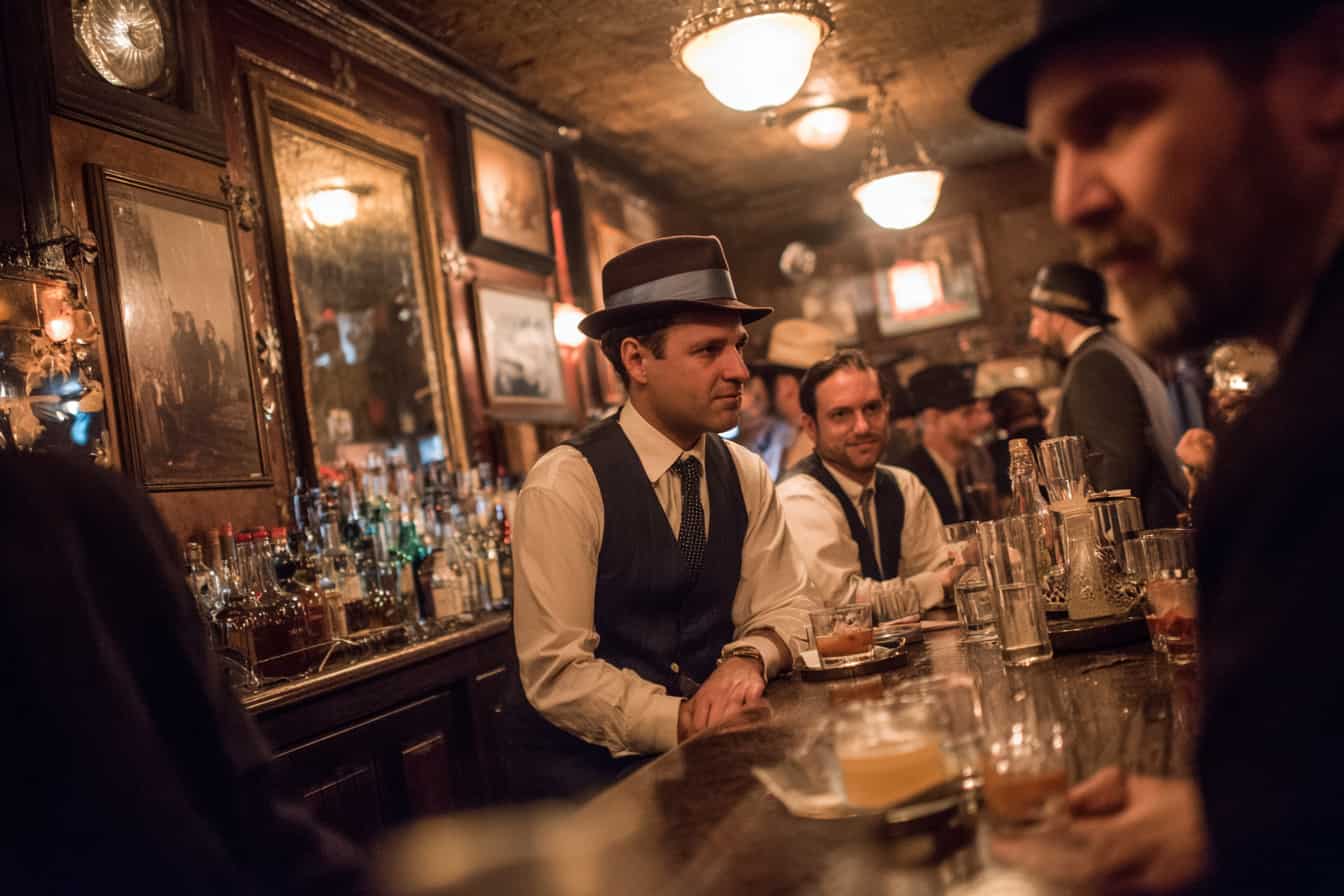 Mob murder, open bar, Sunday afternoon