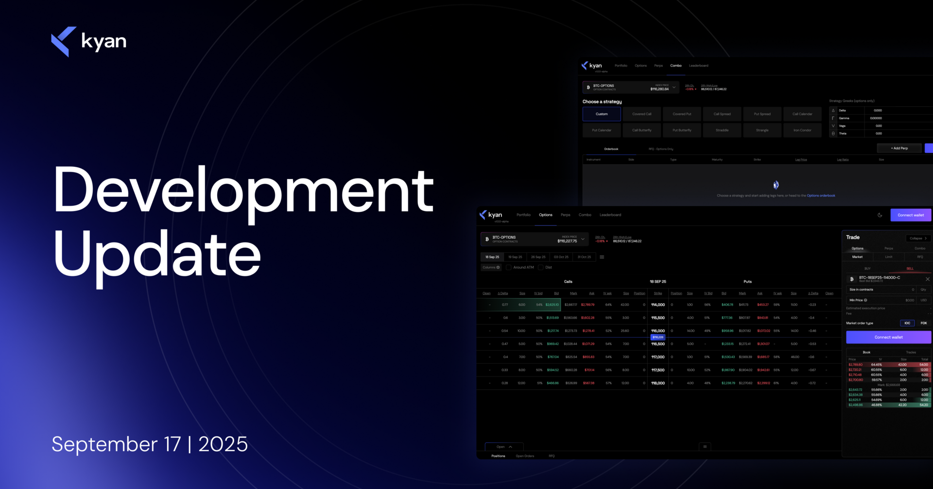 Development Update | Kyan Exchange & Premia Academy