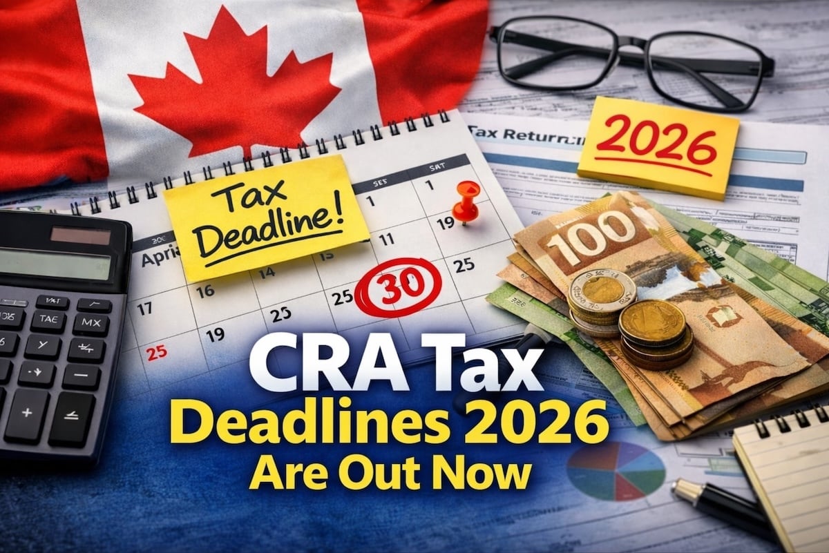 All The CRA Tax Deadlines 2026 and Important Updates You Must Know