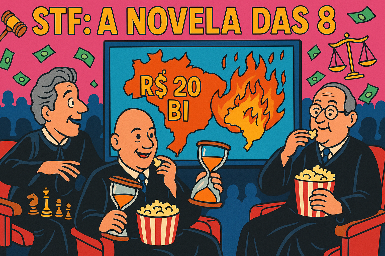 🧠 OliNews | O dia em que o STF virou novela das 8 (com muito dinheiro no meio)