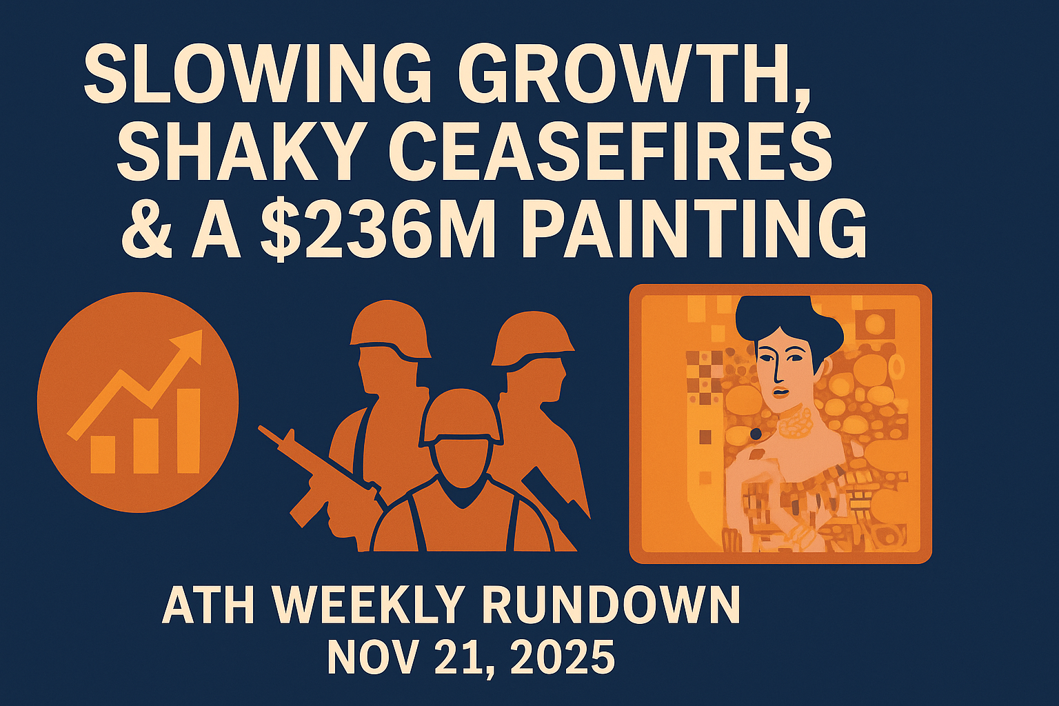 Slowing Growth, Shaky Ceasefires & a $236 Million Painting — The Week in Power | All That Happens News