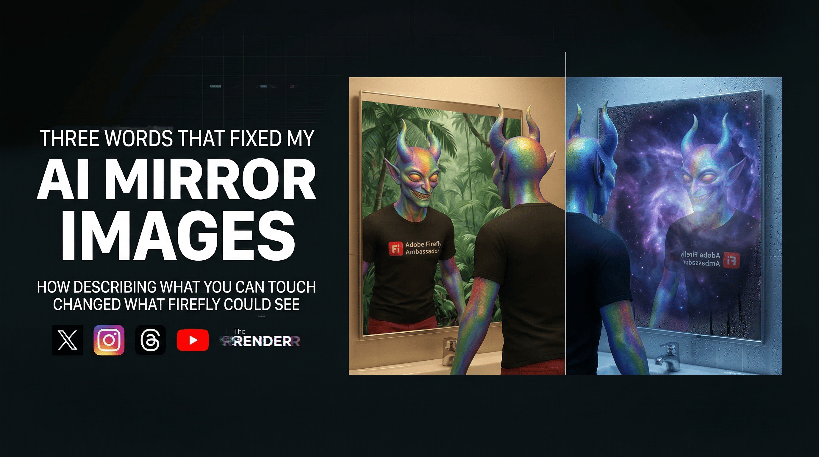 Three Words That Fixed My AI Mirror Images