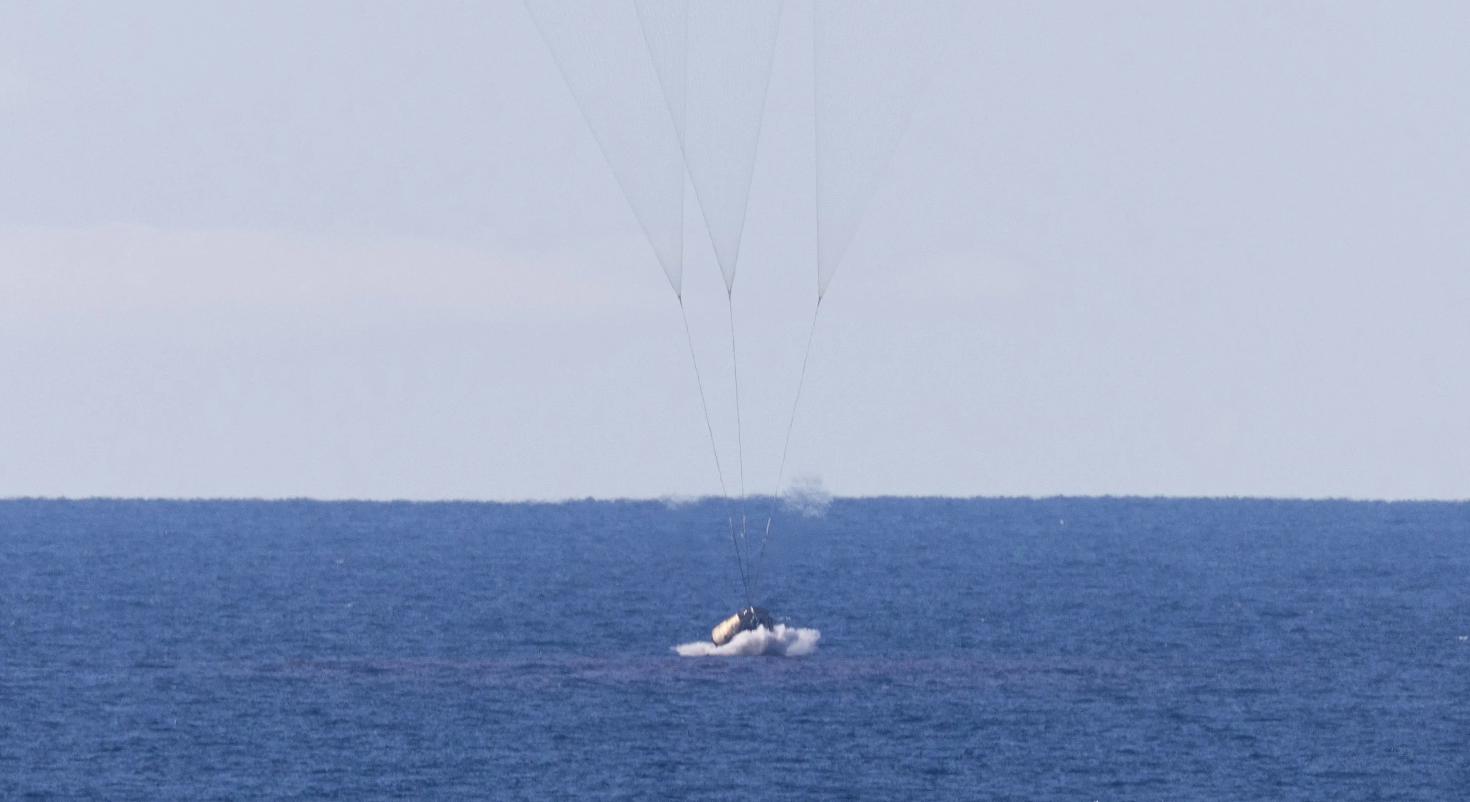 A Classic Splashdown