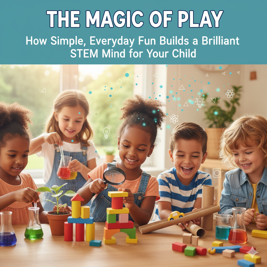 The Magic of Play: How Simple, Everyday Fun Builds a Brilliant STEM Mind for Your Child