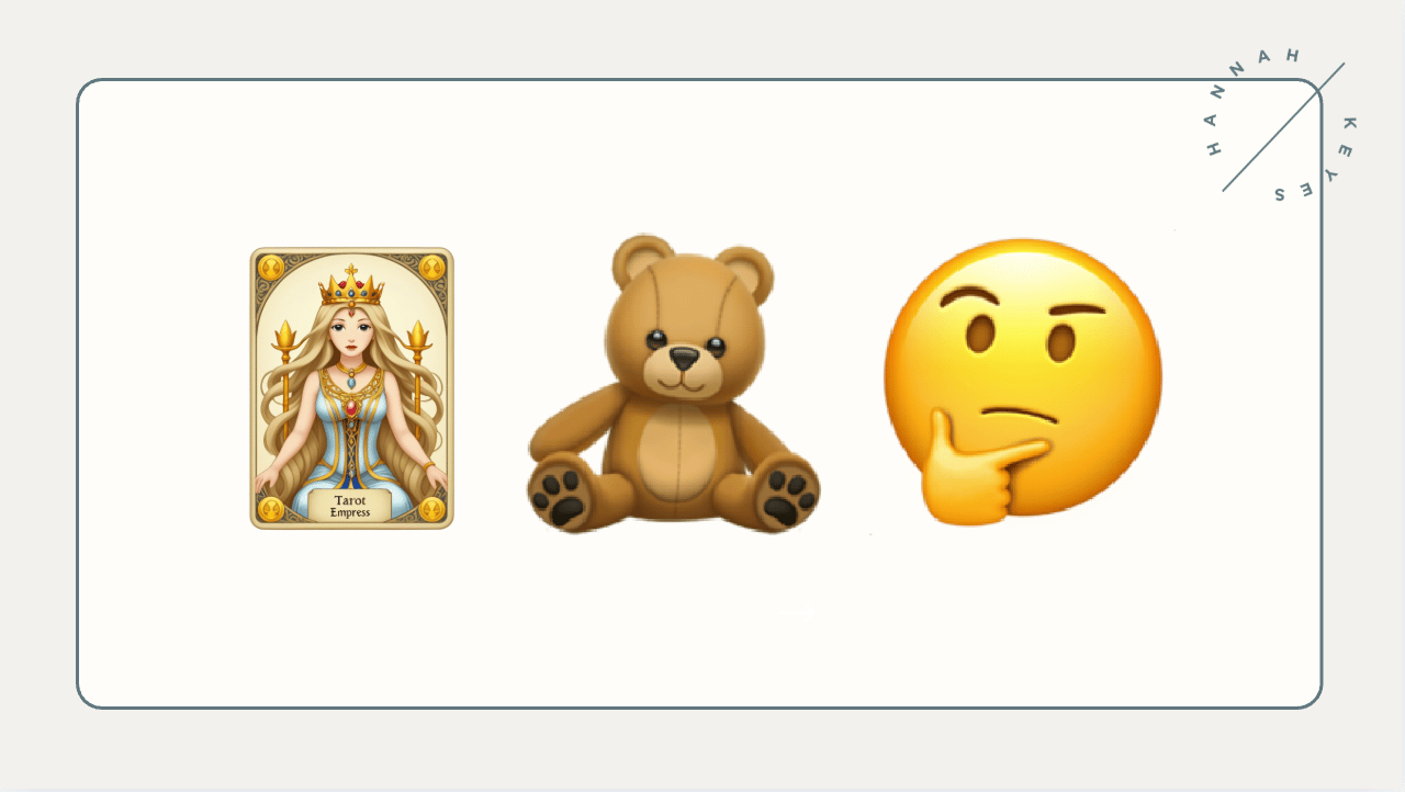 tarot cards, giant teddy bears, and the annoying gap between knowing and doing