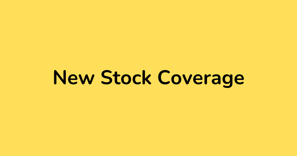 New Stock Coverage