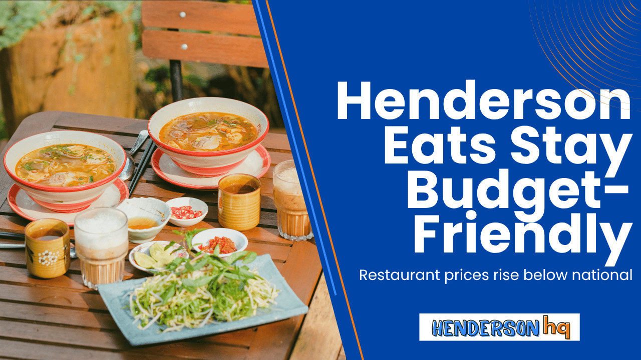 🌄 Henderson ranks among top cities for affordable dining
