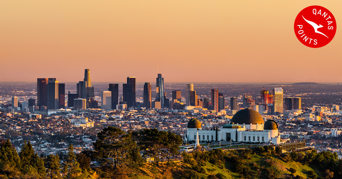 First Class to the US on Qantas Points