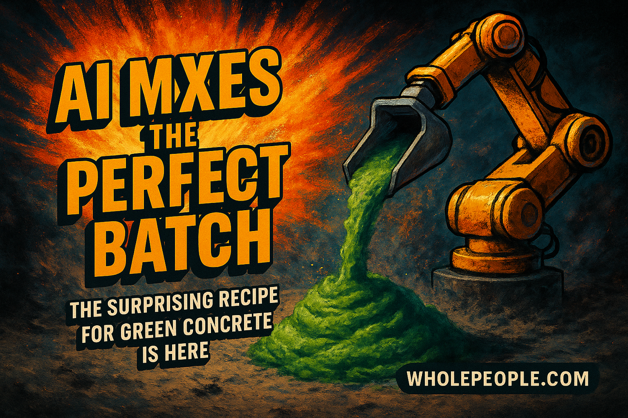 AI Mixes the Perfect Batch: The Surprising Recipe for Green Concrete Is Here