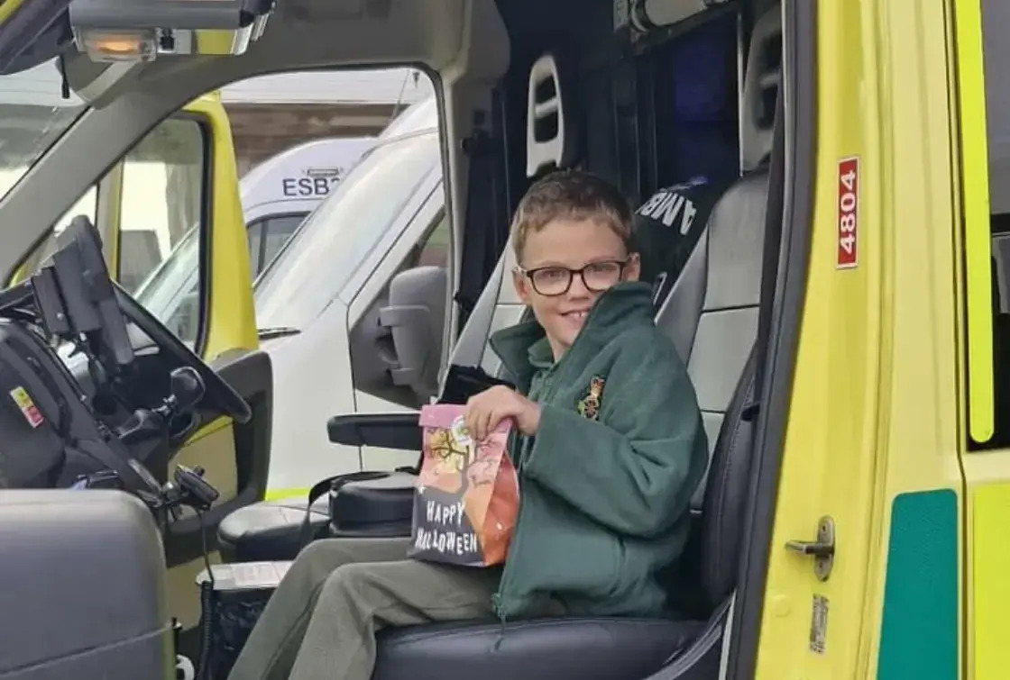 Young Finley-Jay's Kindness Keeps Ambulance Crews Going