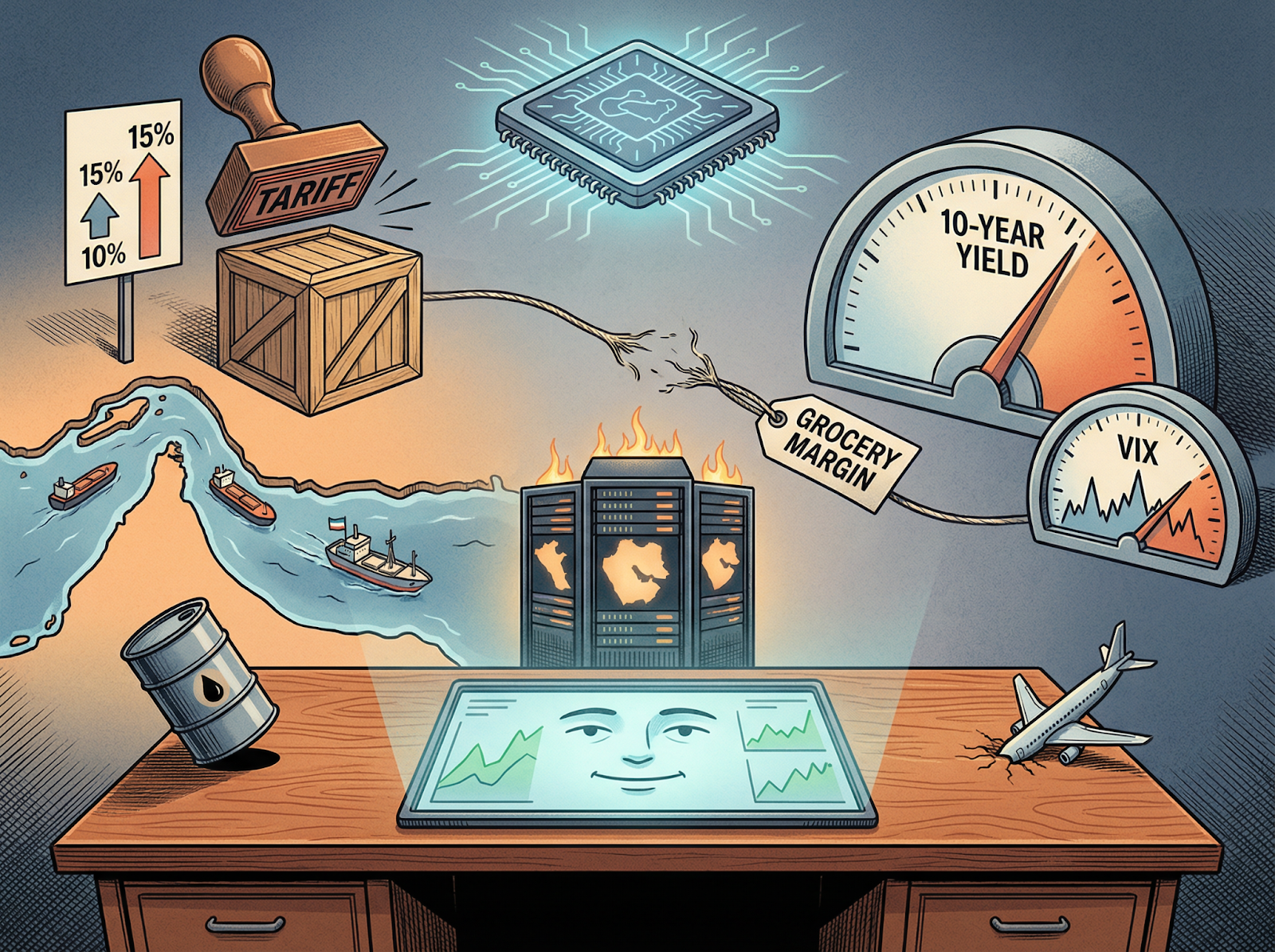 No Ceasefire, No Talks | 15% Tariff Live This Week | Hormuz Standstill Enters Day 5 