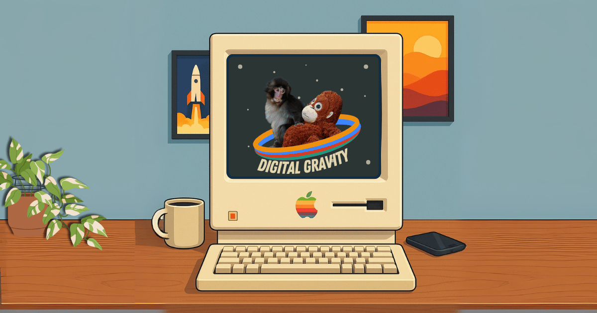 This baby monkey is better at storytelling than me