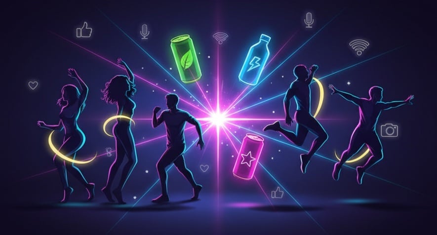 As bebidas energéticas viraram o novo meio dos artistas, com lifestyle como propaganda