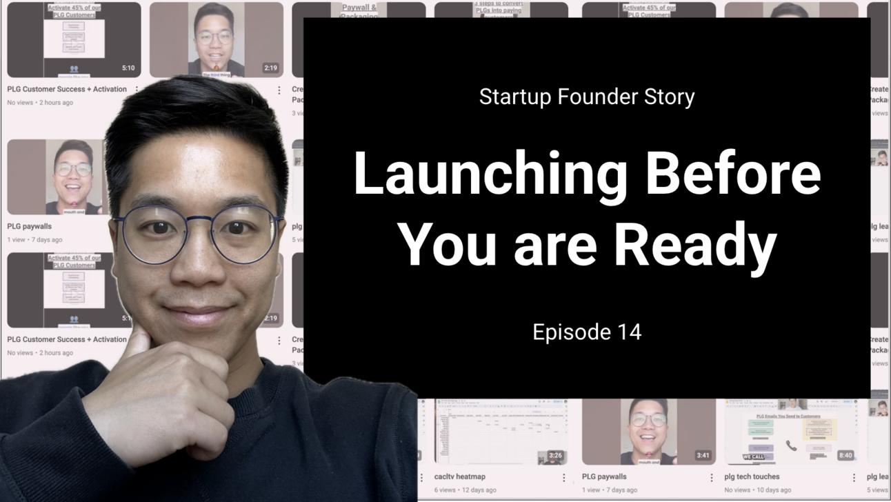 Founder-Led Sales: Launching Before You Are Ready
