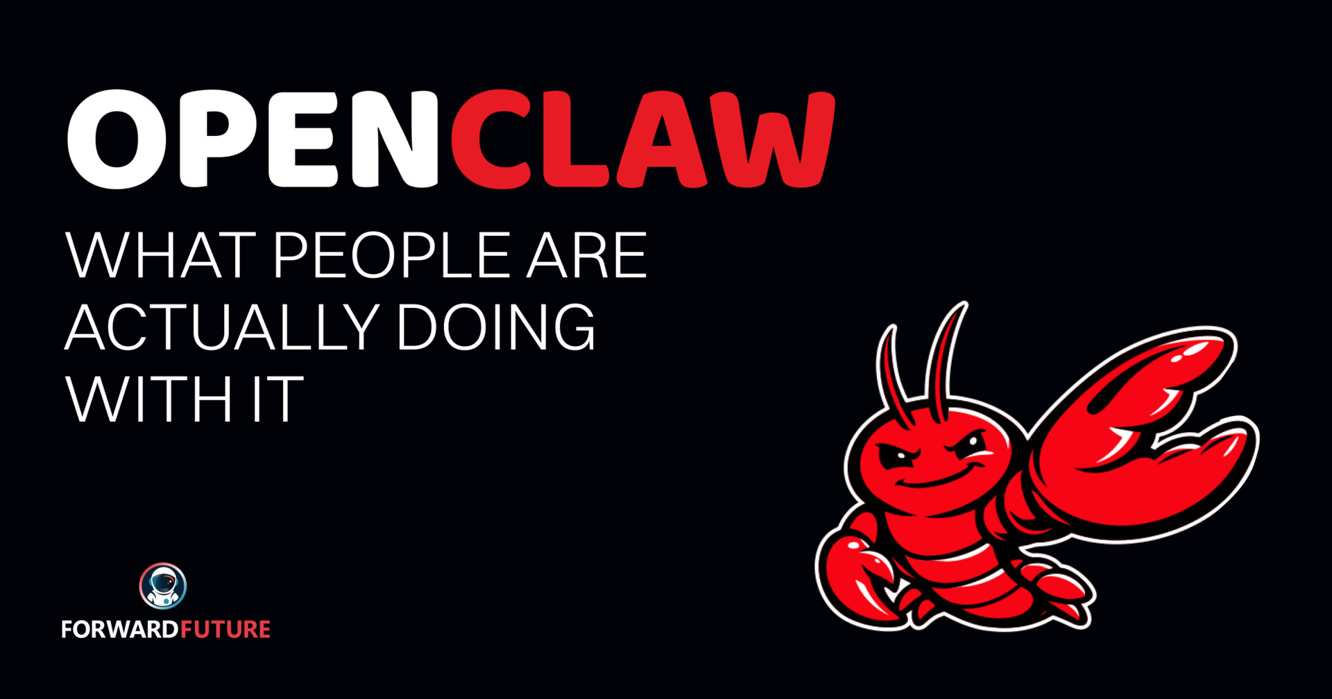 🦞 What People Are Actually Doing With OpenClaw: 25+ Use Cases