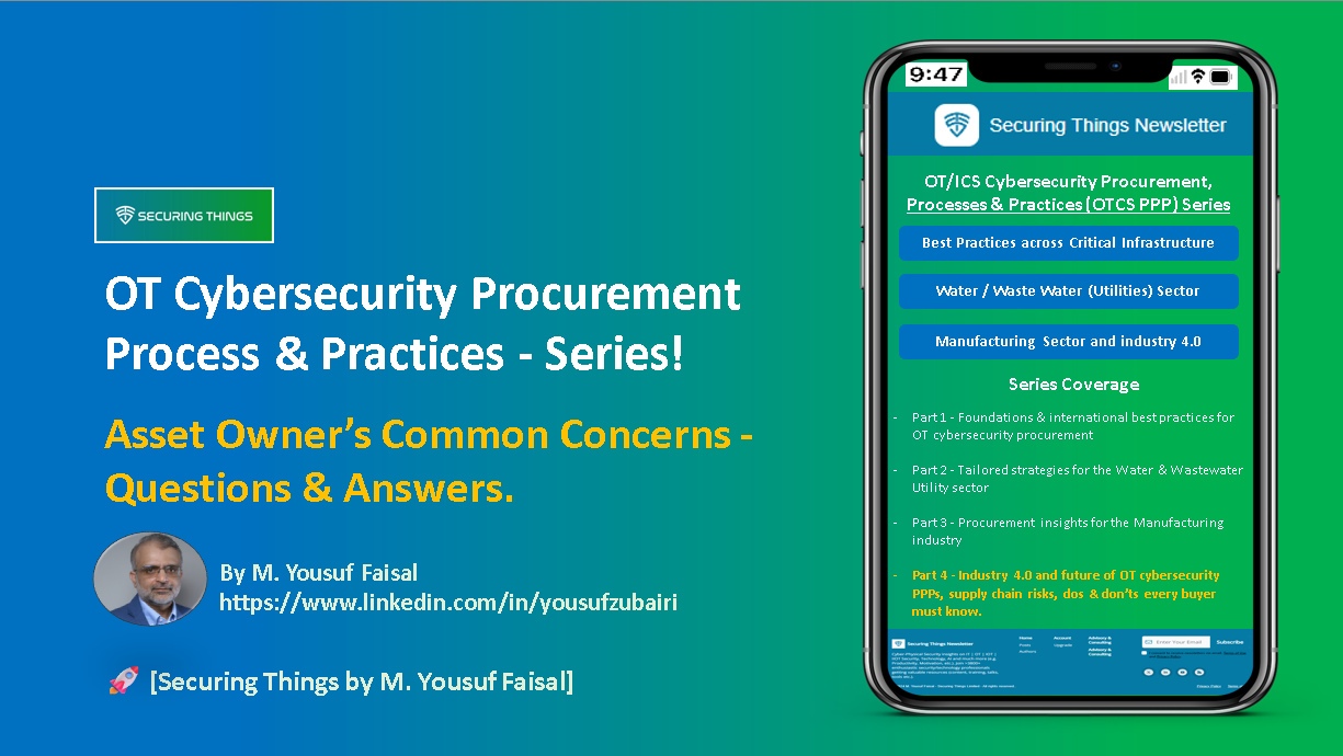 OT Cybersecurity Procurement Process & Practices (OTCS PPP) an ultimate guide - Part 3 (extended)