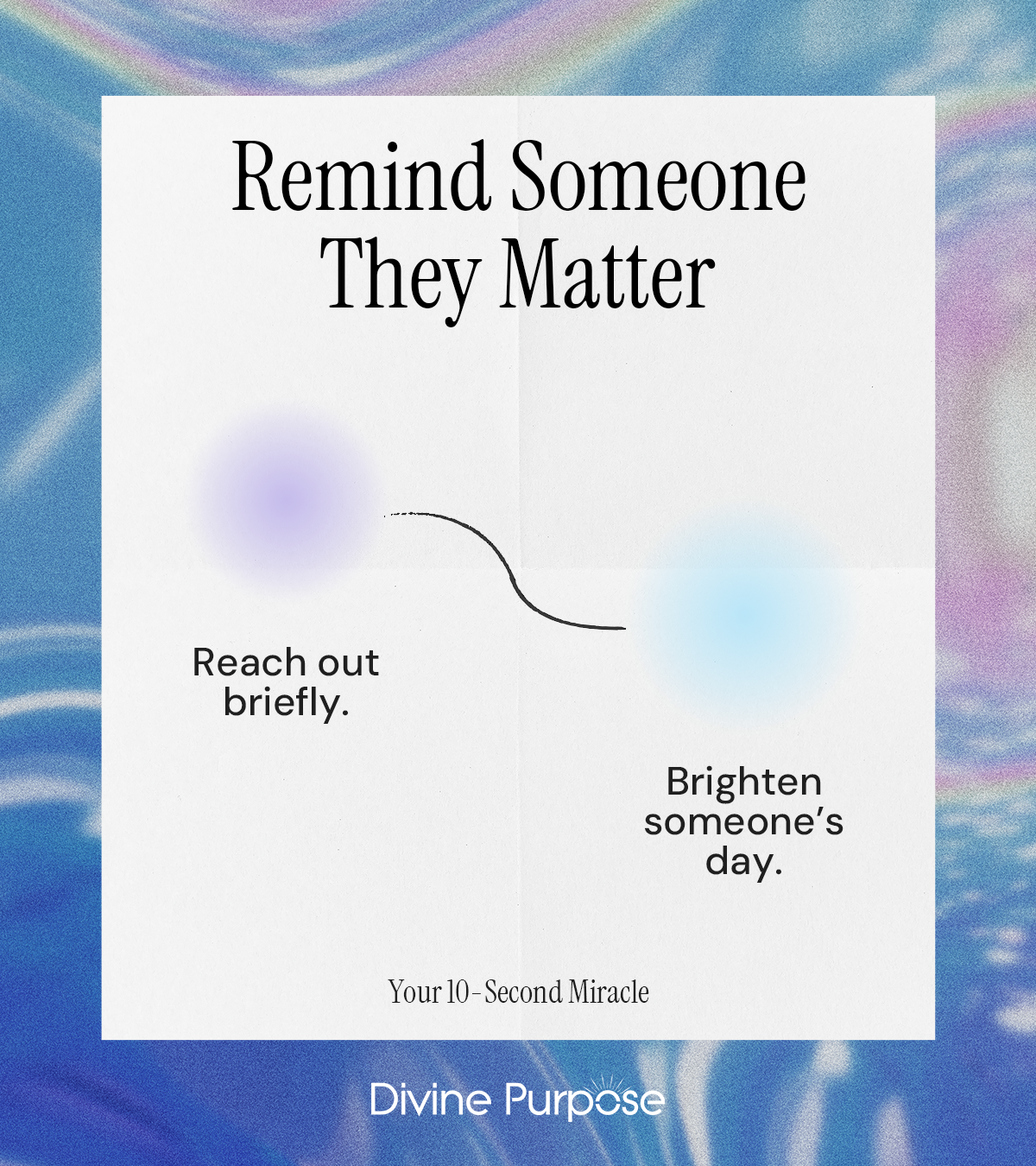 Being the One Who Tries