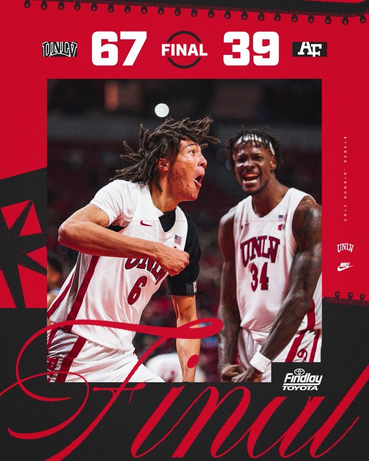 Rebels Put On A Defensive Clinic, Blows Out Air Force 67-39