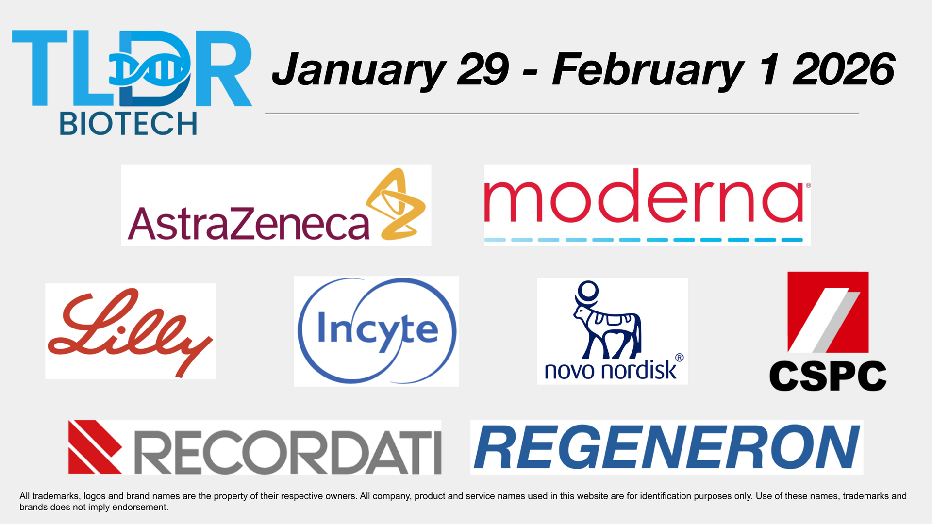 Biotech & Pharma Updates | January 29 - February 1, 2026