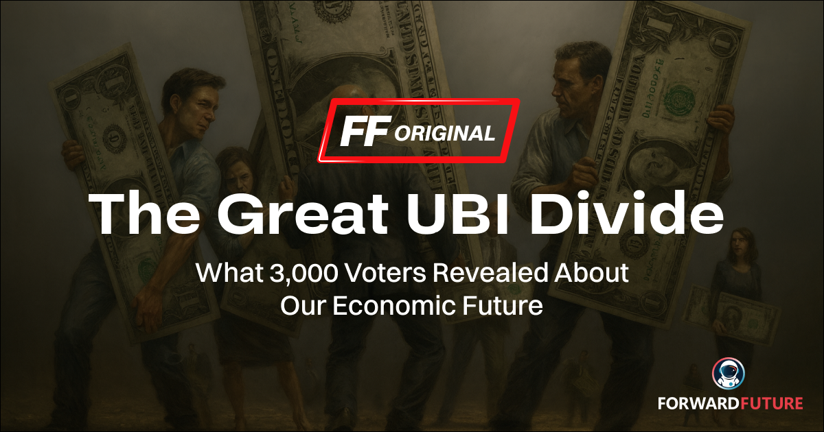 👾 The Great UBI Divide: What 3,000 Voters Revealed About America's Economic Future