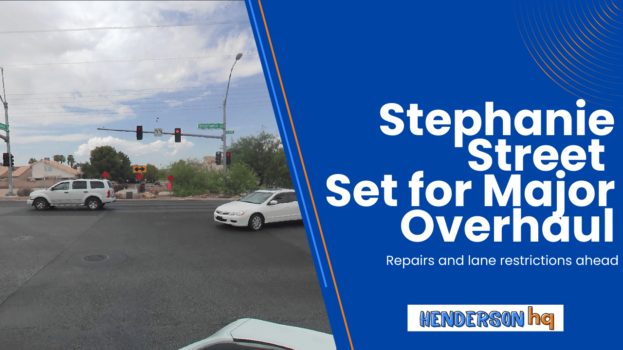 🌄 Heads up, Henderson: Stephanie Street construction starts in June