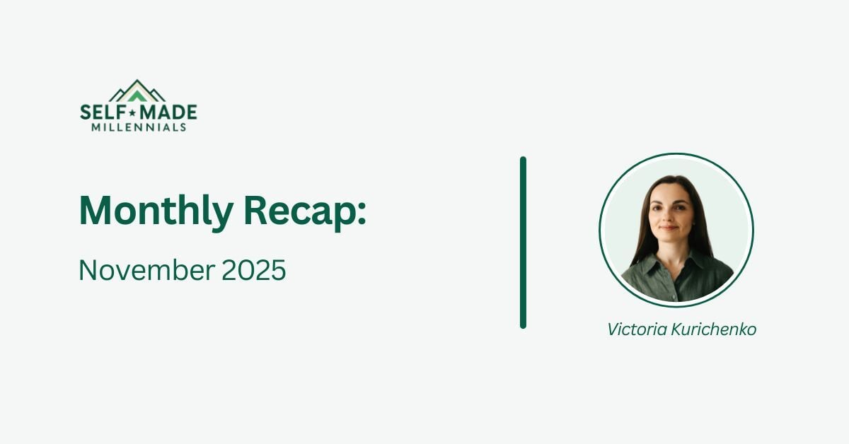 November 2025: Monthly Recap 📈  