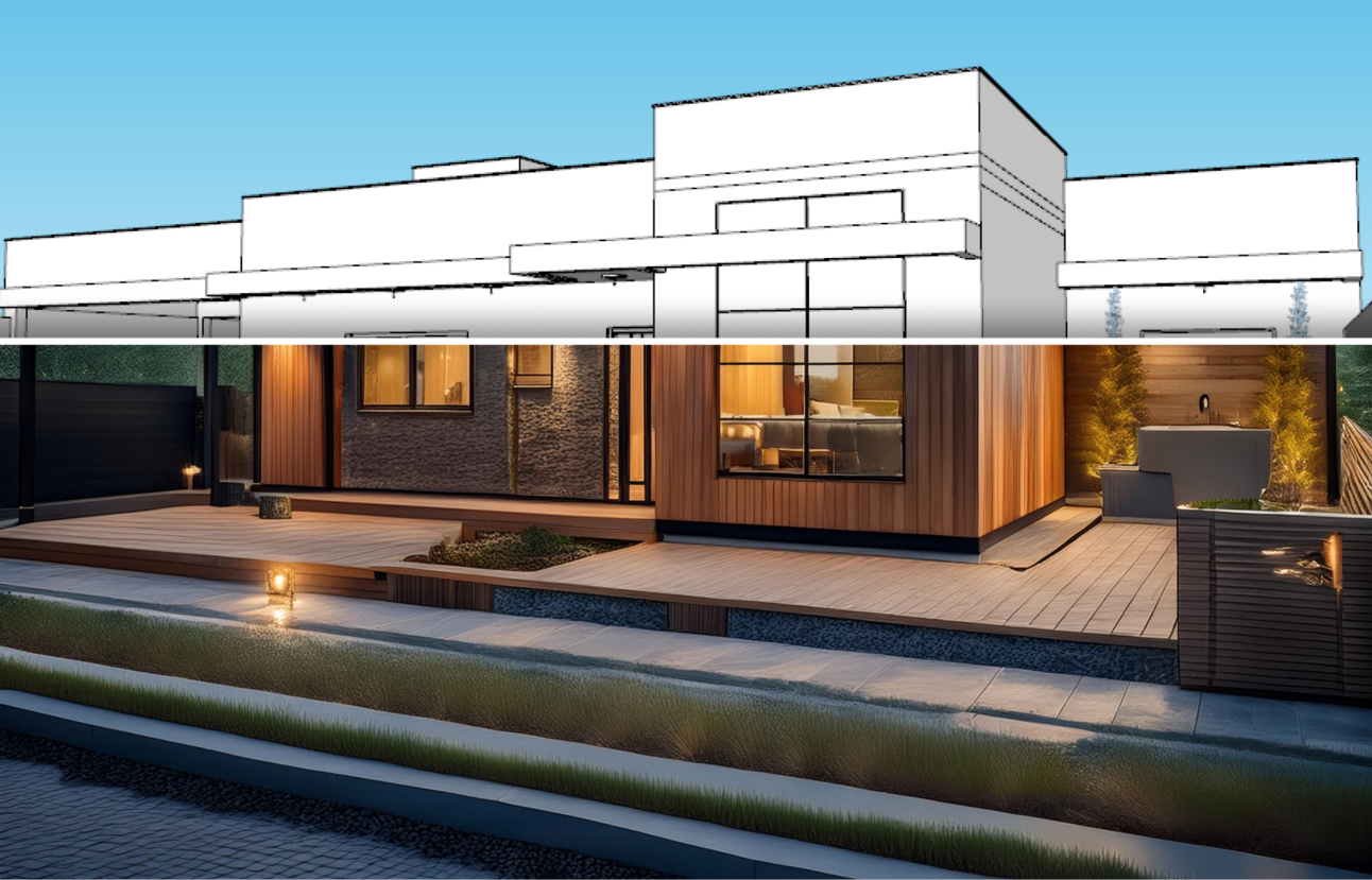 A inteligência artificial vai substituir os renders de arquitetura? (Tutorial completo)