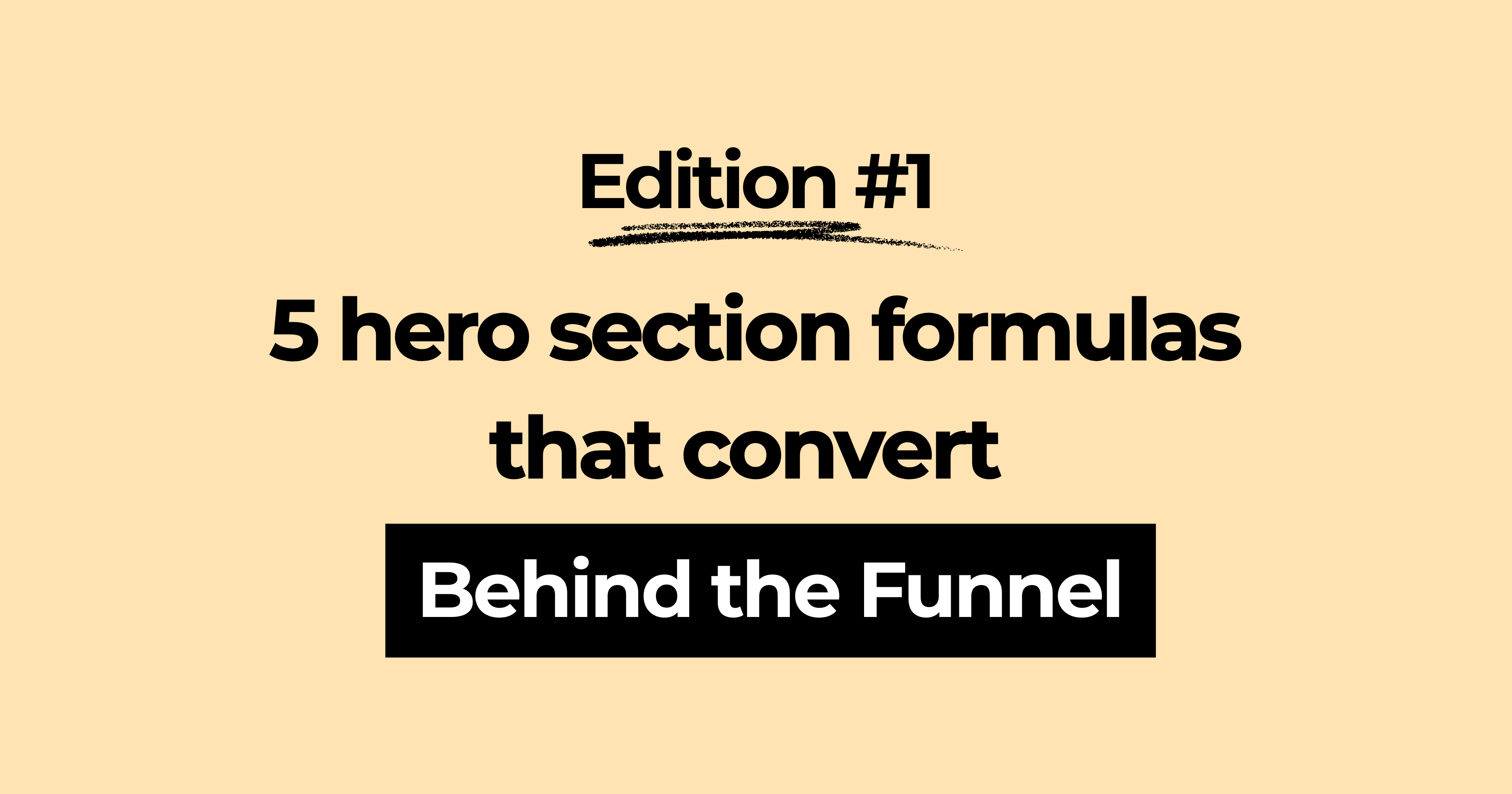 5 hero section formulas that convert 