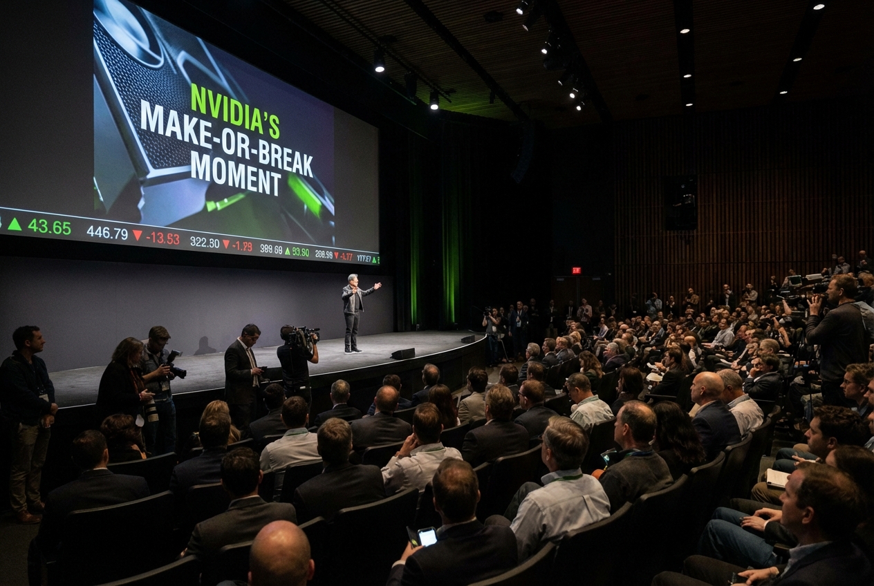 Nvidia’s Make-or-Break Moment: Wall Street Awaits AI Titan’s Earnings as $650 Billion Spending Wave Builds
