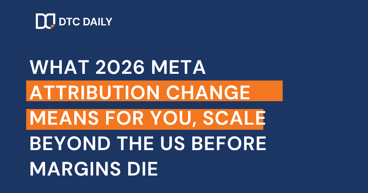 2026 Meta attribution change