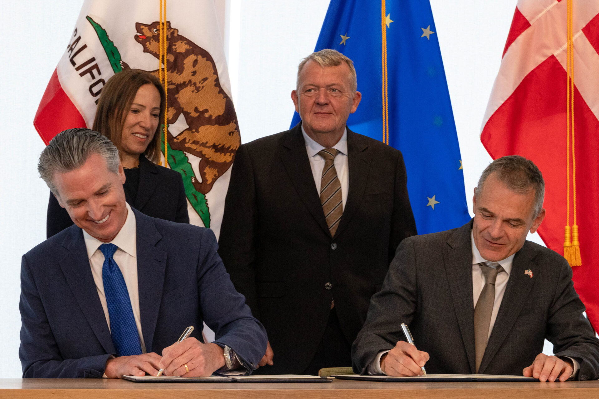 California and Denmark Sign Partnership on the “Green Economy” and Technology