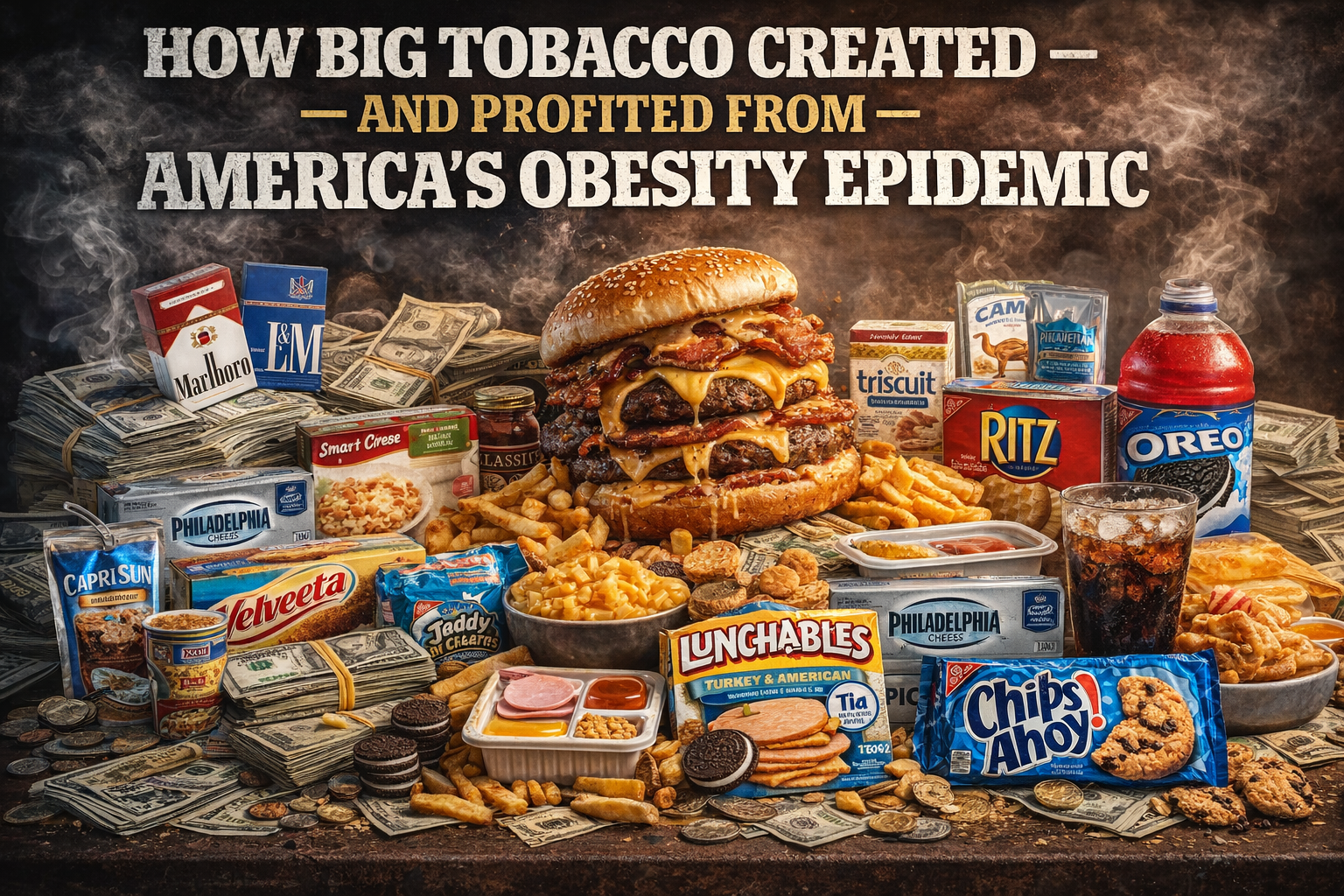 How Big Tobacco Created – And Profited From – America’s Obesity Epidemic