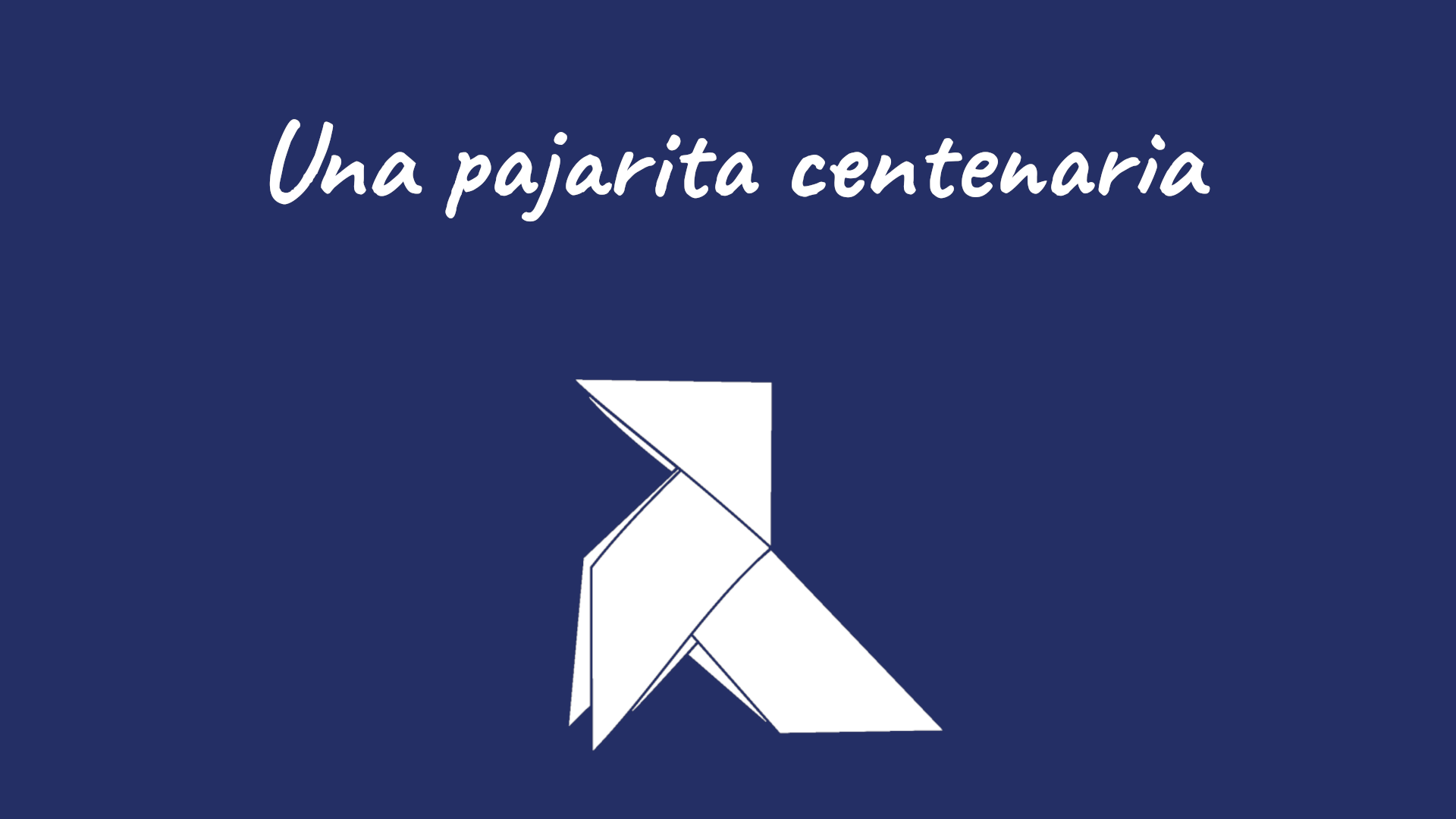 🪢 #SomosMicro - Una pajarita centenaria
