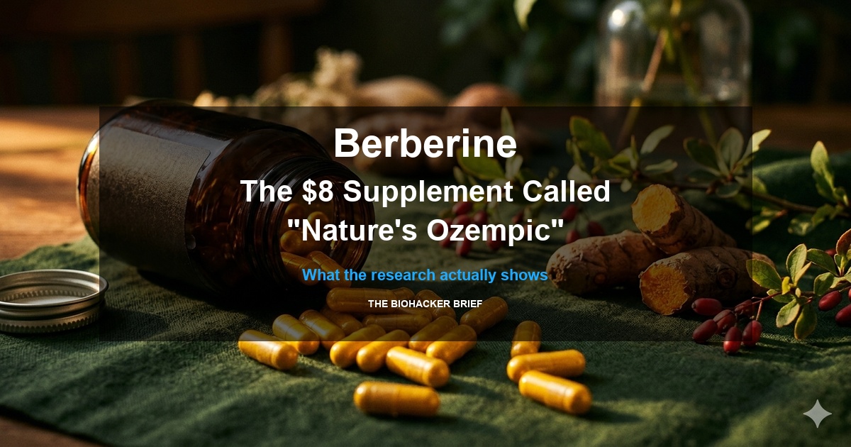 Berberine: The $8 Supplement Being Called "Nature's Ozempic"