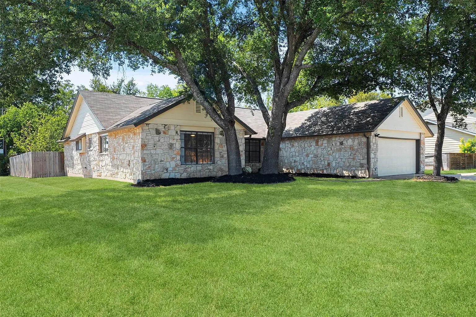 Modern upgrades on a spacious corner lot in Cedar Park