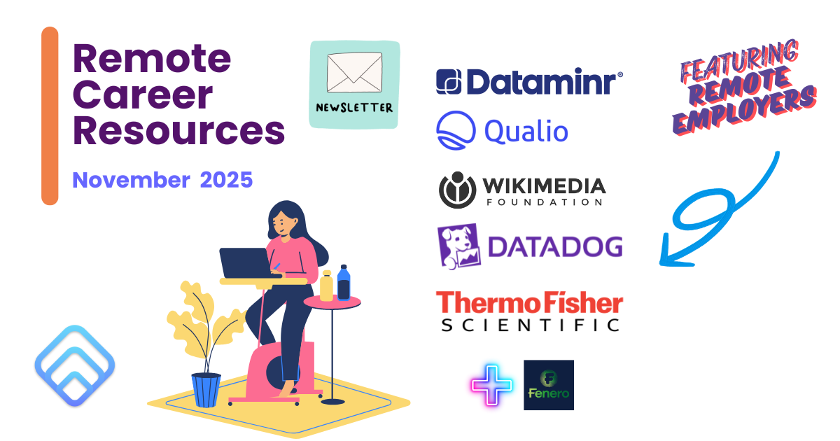 Grow Remote - Career Resources Newsletter: November '25