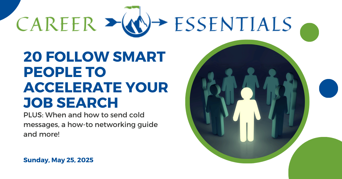 20 Follow Smart People To Accelerate Your Job Search