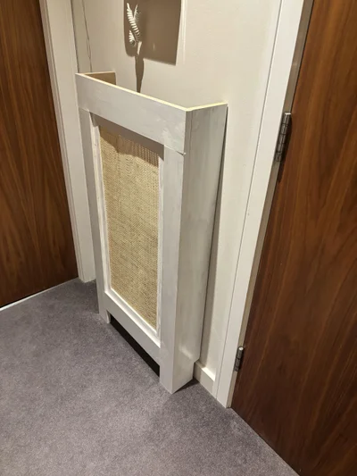 Electronics/radiator cover