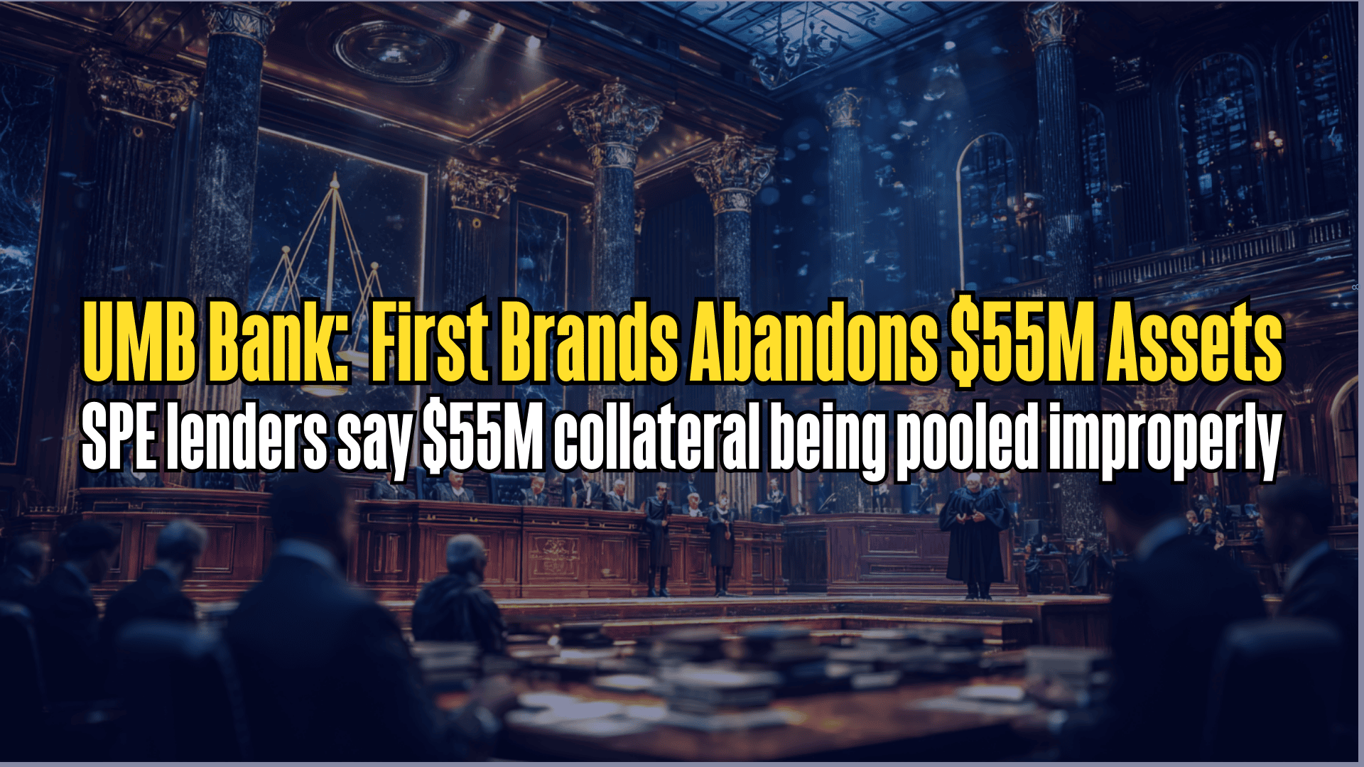 UMB Bank: First Brands Abandons $55M in Assets